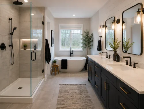 Bathroom renovation services for comfortable and updated interiors